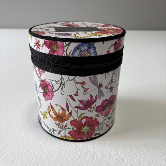 Gucci Flora Gift Makeup Round Box with Floral Design - Picture 1 of 12
